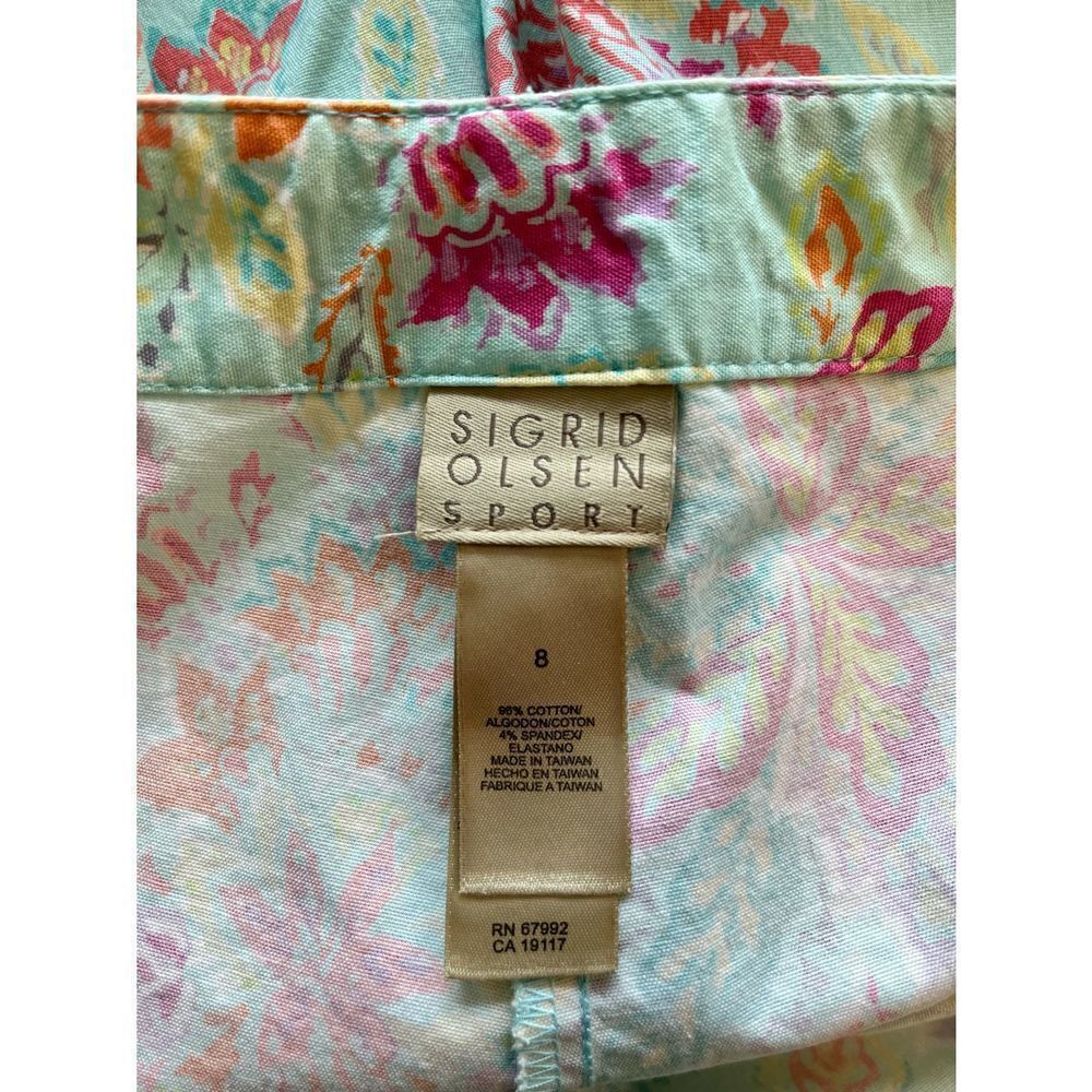 Sigrid Olsen capri size 8 - Picture 4 of 4